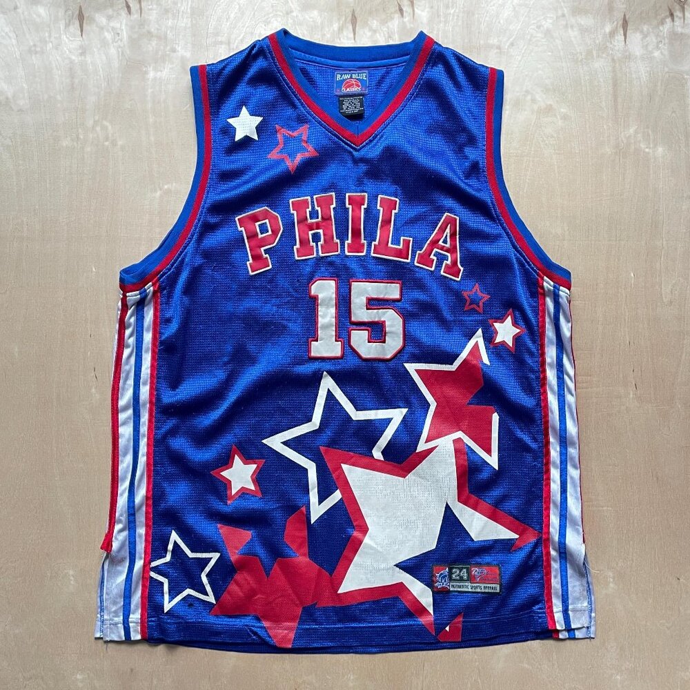 Vintage 2000s Philadelphia 76ers #15 Basketball Jersey / Size Men's Large